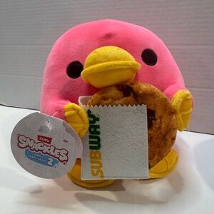 Snackles Subway 8” Plush: Whitney NWT